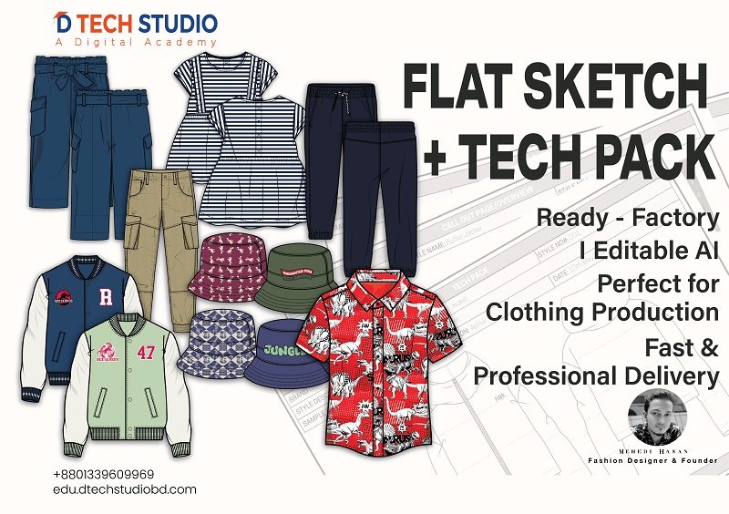 d tech studio-graphics-clo3d-cad pattern -textile-merchandising